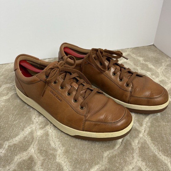Cole Haan leather men\'s tan  12M Vartan Grands OS EUC main image 10